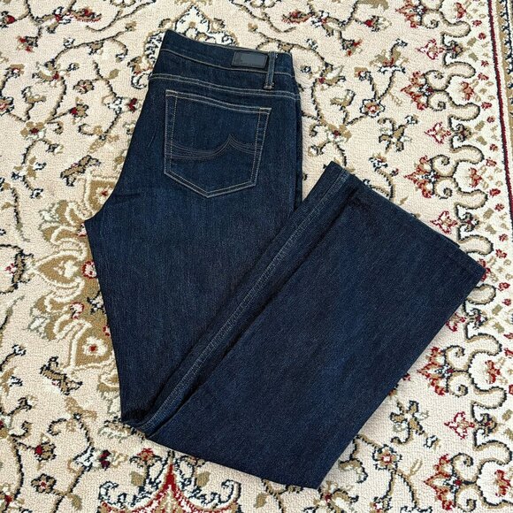 i Jeans By Buffalo Women's Bootcut Dark wash Embroidery Black Rhinestones - Picture 7 of 7